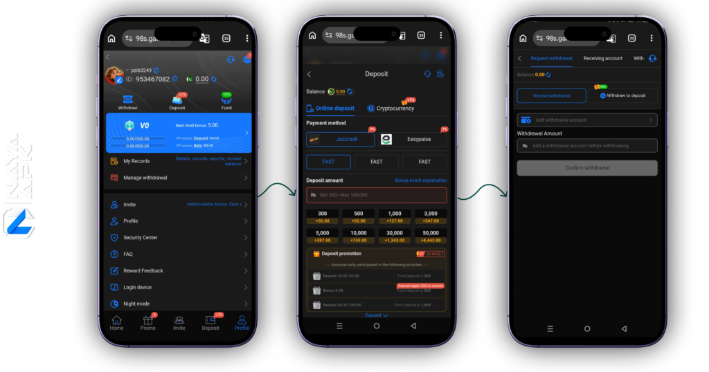 98S Game APK Download Latest Version – New Earning Game in Pakistan