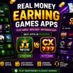 Real Money Earning Games Apps in Pakistan: JJ Win Game and CX 777 Game
