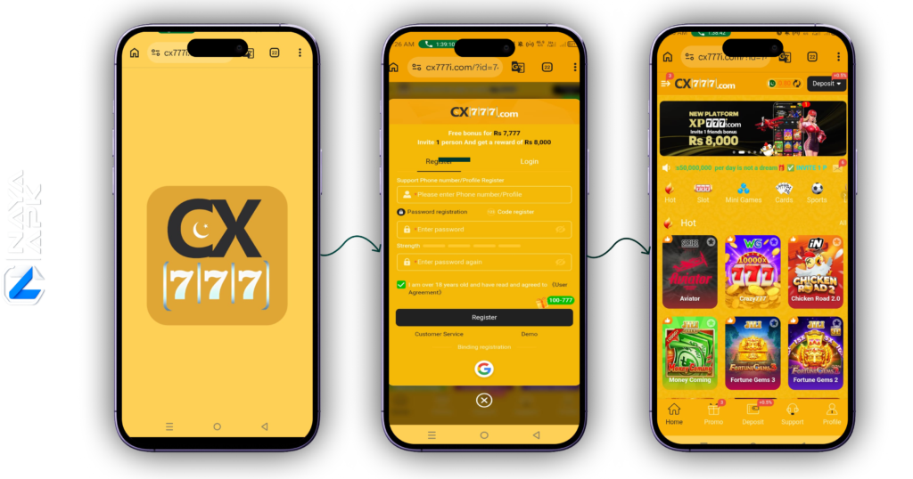 CX 777 Game APK Download – Top Bonuses Earning Game in Pakistan (2026)